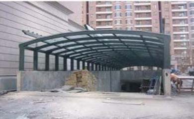 钢结构雨棚制作安装
